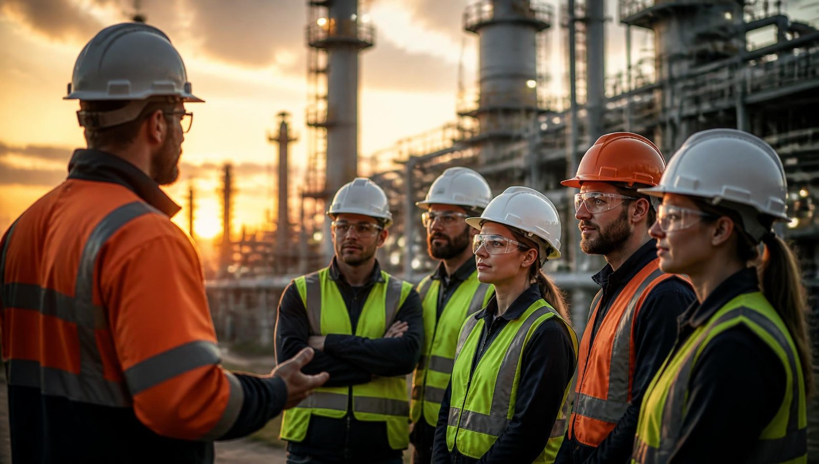 Safety training session