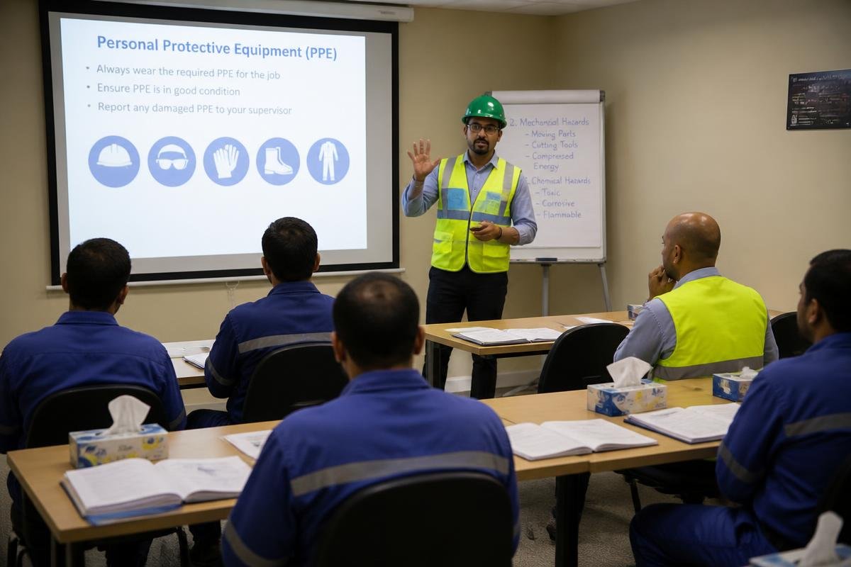 HSE training session in progress